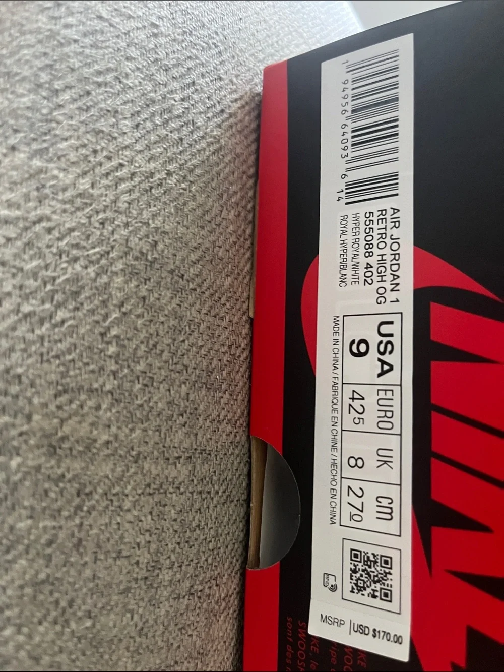 Jordan brand new